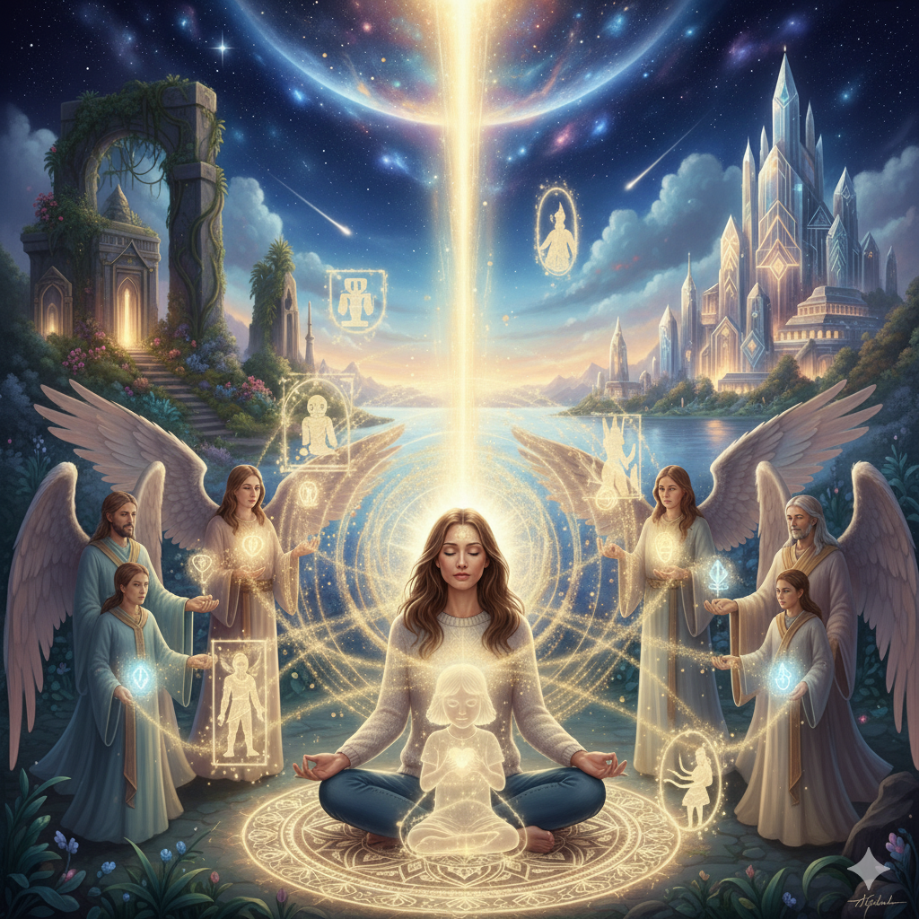 Energetische geführte und begleitete Heilarbeit