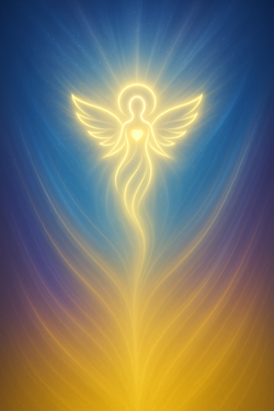 Symbolbild Engelslicht und Energie